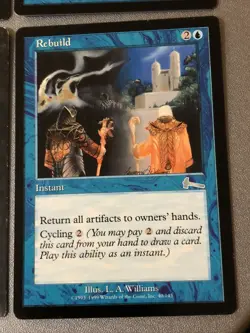 Rebuild X4 Urza’s Legacy LP/MP Condition See Pics Front/back - Image 4