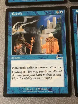 Rebuild X4 Urza’s Legacy LP/MP Condition See Pics Front/back - Image 5