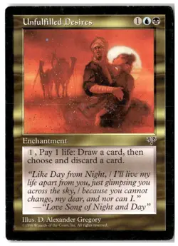 MTG Unfulfilled Desires - Mirage Heavily Played English - Image 1