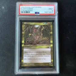 1998 Magic The Gathering Sliver Queen PSA 9 - Image 1