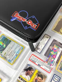 Show-Dex Graded Card Binder Slab Binder Folder PSA MGC etc - 20 Slabs Storage - Image 2