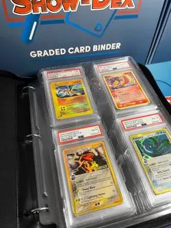 Show-Dex Graded Card Binder Slab Binder Folder PSA MGC etc - 20 Slabs Storage - Image 4