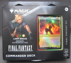 MAGIC THE GATHERING LIMIT BREAK FINAL FANTASY COMMANDER DECK # VII MINT IN BOX c - Image 1