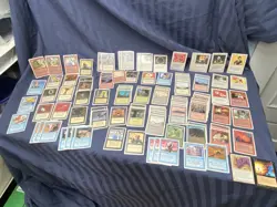 Vintage 1990s Early Magic The Gathering Card Lot of 100+ Cards - Image 1