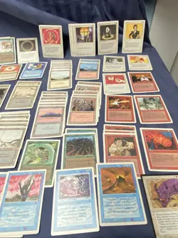 Vintage 1990s Early Magic The Gathering Card Lot of 100+ Cards - Image 2