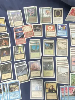 Vintage 1990s Early Magic The Gathering Card Lot of 100+ Cards - Image 5