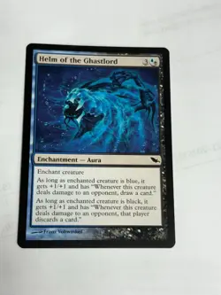 Helm of the Ghastlord Shadowmoor Magic MTG English NM x1 - Image 2