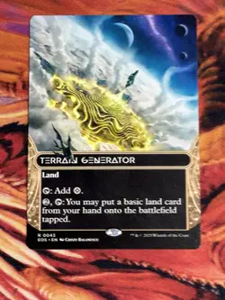 Terrain Generator (0043) (Borderless) Edge of Eternities: Stellar Sights Rare NM - Image 1