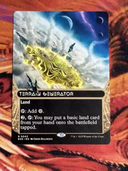 Terrain Generator (0043) (Borderless) Edge of Eternities: Stellar Sights Rare NM - Image 2