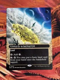 Terrain Generator (0043) (Borderless) Edge of Eternities: Stellar Sights Rare NM - Image 3