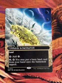 Terrain Generator (0043) (Borderless) Edge of Eternities: Stellar Sights Rare NM - Image 5