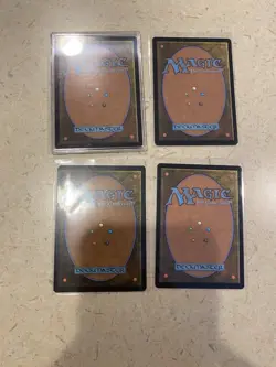 Magic The Gathering Lot Of 4 Regular Foil Confetti Anime Karmic Justice Cards - Image 2