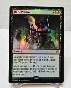 FOIL Dark Petition PreRelease Promo 11-12 July 2015 MTG Magic The Gathering 352 - Image 1