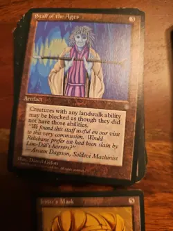 Magic The Gathering 90s Random Deck Artifact Land and Artifact Creatures. Rare - Image 4