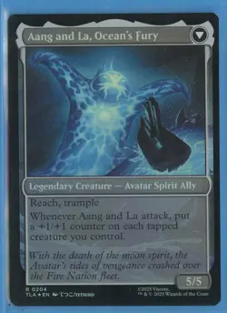 MTG: PreRelease Promo: Avatar: The Last Airbender: Aang, Swift Savior: FOIL - Image 2
