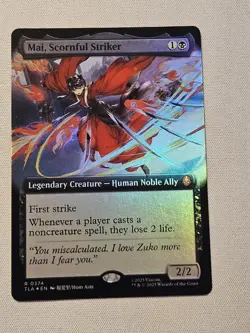 Mai, Scornful Striker - 374 - MTG Avatar: The Last Airbender -Extended Art -FOIL - Image 1