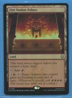 MTG: PreRelease Promo: Avatar: The Last Airbender: Fire Nation Palace: FOIL - Image 1