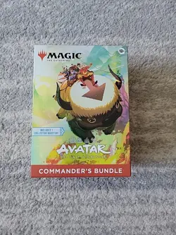 MTG Magic The Gathering Avatar the Last Airbender Commander Bundle In Hand - Image 1