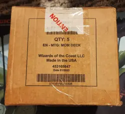 MTG - March of the Machine - Commander Deck Complete Set X 5 NEW Sealed Case - Image 1