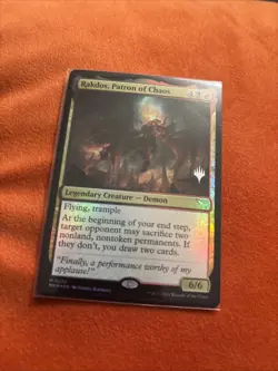 Mtg Rakdos, Patron Of Chaos FOIL - Promo Murders At Karlov Manor + Bonus Foils - Image 2
