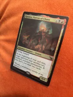 Mtg Rakdos, Patron Of Chaos FOIL - Promo Murders At Karlov Manor + Bonus Foils - Image 4