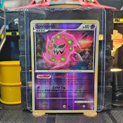 Spiritomb Triumphant Reverse Holo Pokemon TCG 10/102 HeartGold & SoulSilver Rare - Image 1