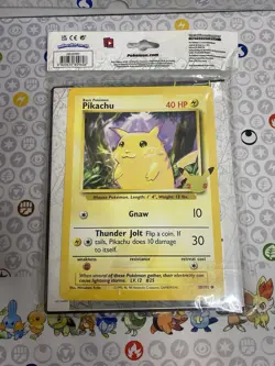 Pokemon TCG Pikachu Oversize Card & Card Binder Sealed, Fits Oversize Cards 820650809606 - Image 1
