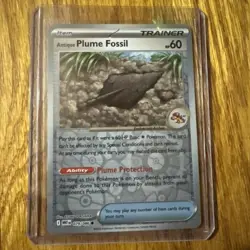 Pokemon White Flare Antique Plume Fossil 079/086 (Pokeball Pattern) Holo NM - Image 3