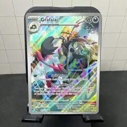 Grafaiai 223/193 Paldea Evolved Illustration Rare Holo Pokemon TCG Card - Image 1