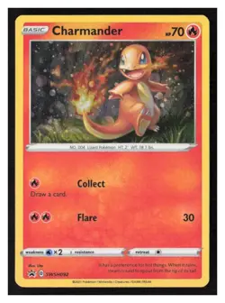 Charmander - SWSH092 - Sword & Shield Promo - Pokemon TCG - LP - Cosmos Holo - Image 1