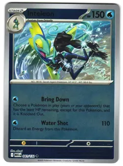 Inteleon - 041/132 - ME01: Mega Evolution - Pokemon TCG - NM - Reverse Holo - Image 1