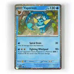 Vaporeon - 168 - Black Star Promo - Cosmos Holo - Pokemon TCG - LP - Image 1