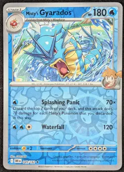 Misty's Gyarados - 049/182 - Destined Rivals - Pokemon TCG - Reverse Holo Rare - Image 1
