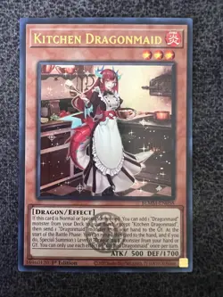 Yugioh Kitchen Dragonmaid BLMM-EN058 Ultra Rare 1st Edition NM - Image 1