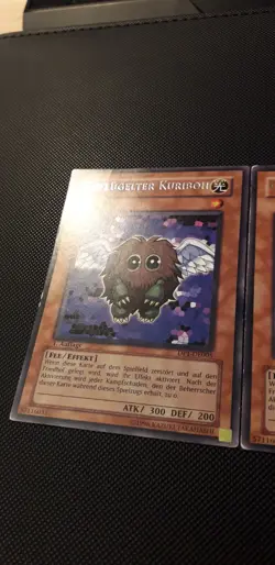 Yu-Gi-Oh! 3x Geflugelter Kuriboh, DP1-DE005, Rare, 1./2. Auflage, Deutsch, Good - Image 2