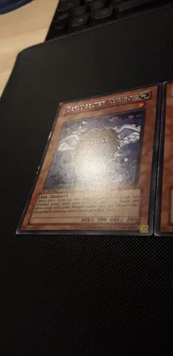 Yu-Gi-Oh! 3x Geflugelter Kuriboh, DP1-DE005, Rare, 1./2. Auflage, Deutsch, Good - Image 3