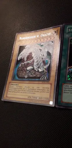 Yu-Gi-Oh! Blauaugiger w. Drache, PCK-G001-003, Secret Rare, 2. Auflage, Heavy PL - Image 2