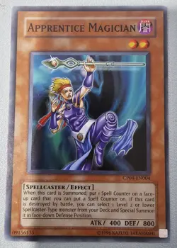 Yugioh - Apprentice Magician - CP04-EN004 - Super Rare - Image 1
