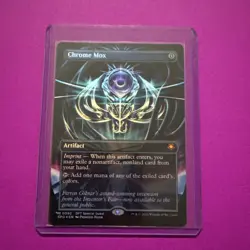 Chrome Mox Borderless (Foil) N/M - Aetherdrift - MTG Magic The Gathering Card - Image 1