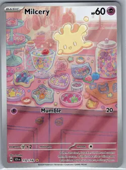 Milcery 152/142 SV07: Stellar Crown - Pokemon Card - NM - Image 1