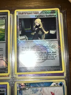 Pokemon League Expert Belt, Cynthia’s Guidance Championship Cards Lot Of 9 - Image 3
