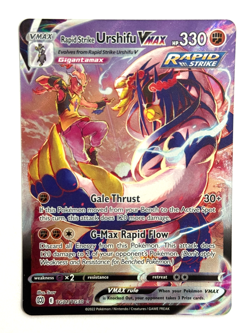 Pokemon Rapid Strike Urshifu VMAX TG21/TG30 SWSH Brilliant Stars Trainer Gallery - Image 1