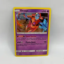 Pokemon TCG - Deoxys SM164 Black Star Cosmos Holo - S&M Promos - NM - Image 1