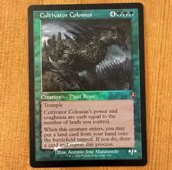 Cultivator Colossus, 409, MINT Foil, MTG Retro Innistrad Remastered INR Card - Image 1