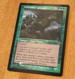 Cultivator Colossus, 409, MINT Foil, MTG Retro Innistrad Remastered INR Card - Image 2