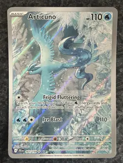 Articuno 161/159 Sv09 Journey Together Holo Rare Full Art 2025 Pokemon Card NM - Image 1