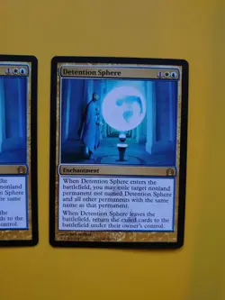 MTG Card. Detention Sphere x2 RTR Enchantment Rare. Exact as pictures - Image 3