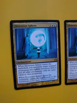 MTG Card. Detention Sphere x2 RTR Enchantment Rare. Exact as pictures - Image 4
