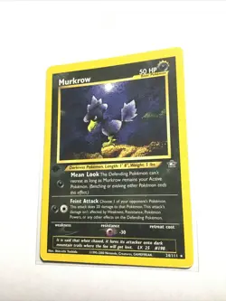 MURKROW - 24/111 - 1st Edition Neo Genesis - Pokemon Card - HP - Image 1