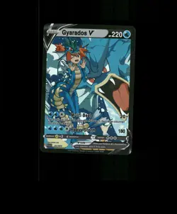 HOLO Gyarados Card Gyarados Pokemon Card READ DESCRIPTION BELOW p1 - Image 1